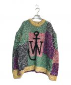J.W.ANDERSONジェイダブリューアンダーソン）の古着「multicolor other materials sweater　KW0446YN0145900」｜マルチカラー