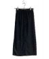 FRAY ID (フレイ アイディー) フリンジジャガードナロースカート　FWFS235016 ブラック：5000円