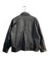 BACKERS (バッカーズ) フェイクレザージャケット ブラック サイズ:L：5000円