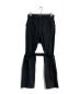 MILK BOY（ミルクボーイ）の古着「BLACK CLASSIC BONDAGE PANTS　20234116　ボンテージパンツ　ヒップフラップ　ジップデザイン」｜ブラック