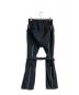 MILK BOY (ミルクボーイ) BLACK CLASSIC BONDAGE PANTS　20234116　ボンテージパンツ　ヒップフラップ　ジップデザイン ブラック サイズ:-：7000円