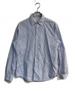 Maison Margielaメゾンマルジェラ）の古着「ストライプシャツ　S50DL0493 S54838」｜ホワイト×ブルー