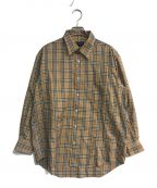 BURBERRY GOLFバーバリーゴルフ）の古着「ノバチェックシャツ　BFW04-005-50」｜ベージュ