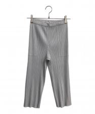 PLEATS PLEASE (プリーツプリーズ) プリーツパンツ グレー サイズ:1