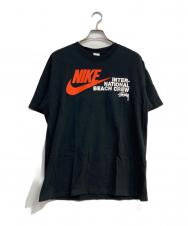 NIKE (ナイキ) stussy (ステューシー) BEACH POSSE TEE ブラック サイズ:Ⅿ
