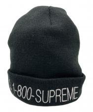 Supreme (シュプリーム) 1-800 beanie ブラック