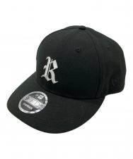 New Era (ニューエラ) RHC Ron Herman (アールエイチシー ロンハーマン) R Logo Cap ブラック
