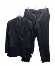 BROOKS BROTHERS (ブルックスブラザーズ) ストライプセットアップスーツ ネイビー サイズ:34W