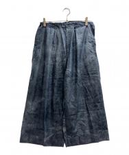Y's (ワイズ) Chusen Front Tuck Pants ブルー サイズ:2