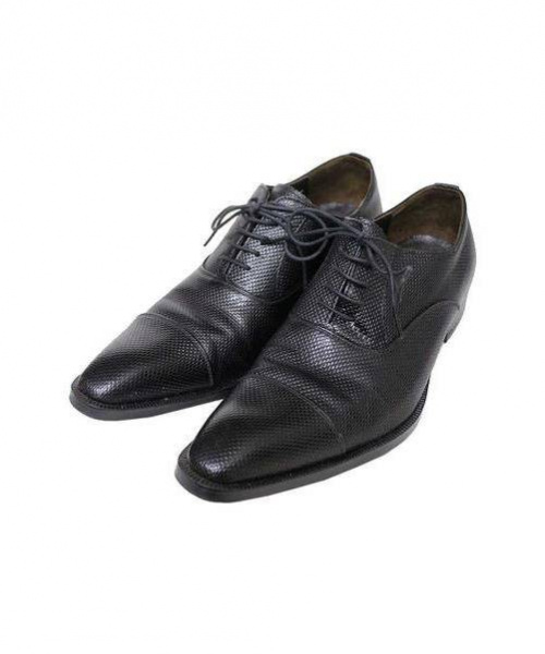 中古 古着通販 Platinum Comme Ca プラチナ コムサ ストレートチップシューズ ブラック サイズ Size 25cm ブランド 古着 通販 トレファク公式 Trefac Fashion