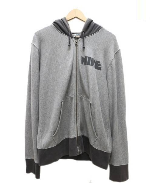 中古 古着通販 Nike Air Jordan ナイキ 復刻ゴツナイキパーカー グレー サイズ M ブランド 古着通販 トレファク公式 Trefac Fashion