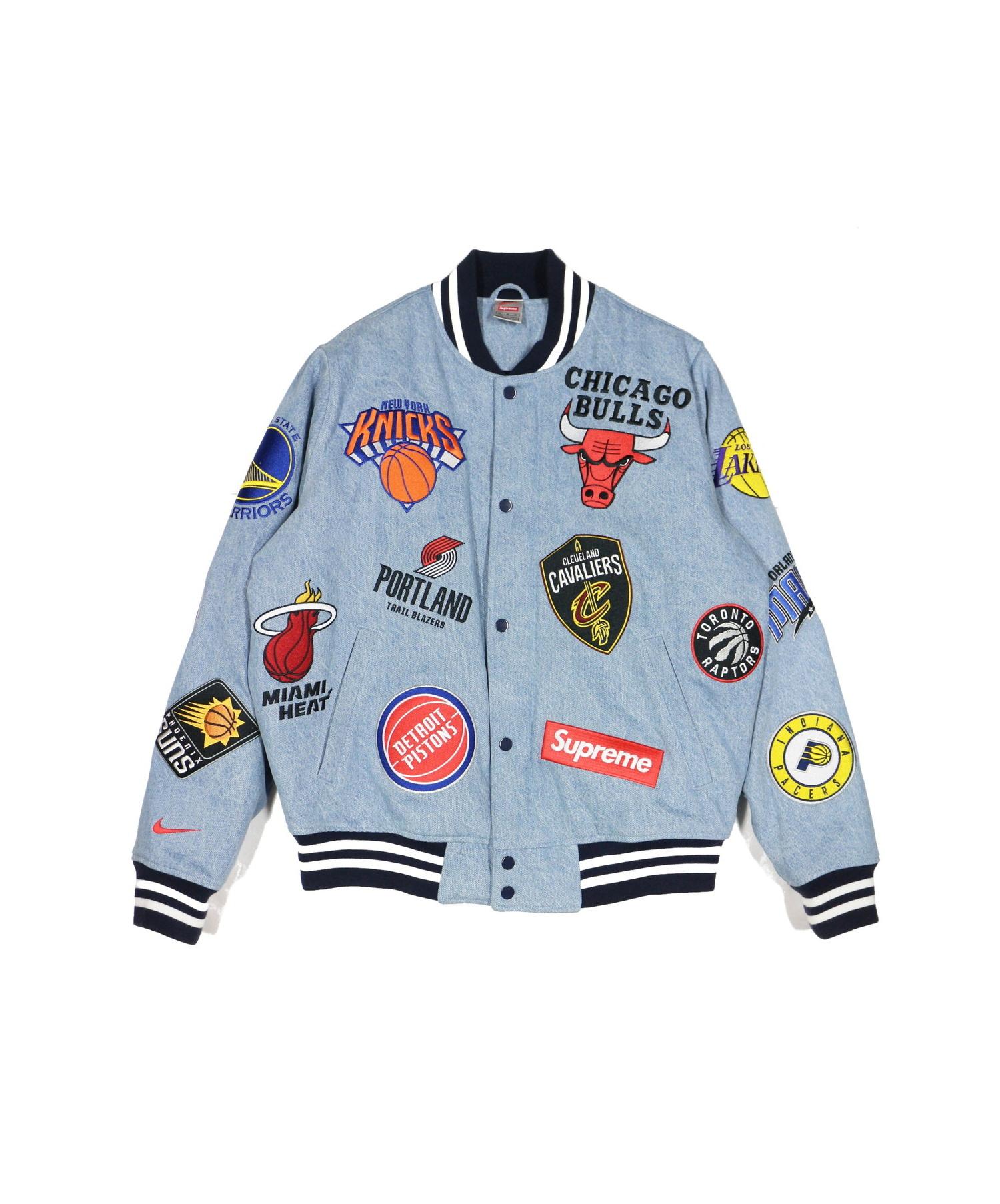 nike supreme denim jacket