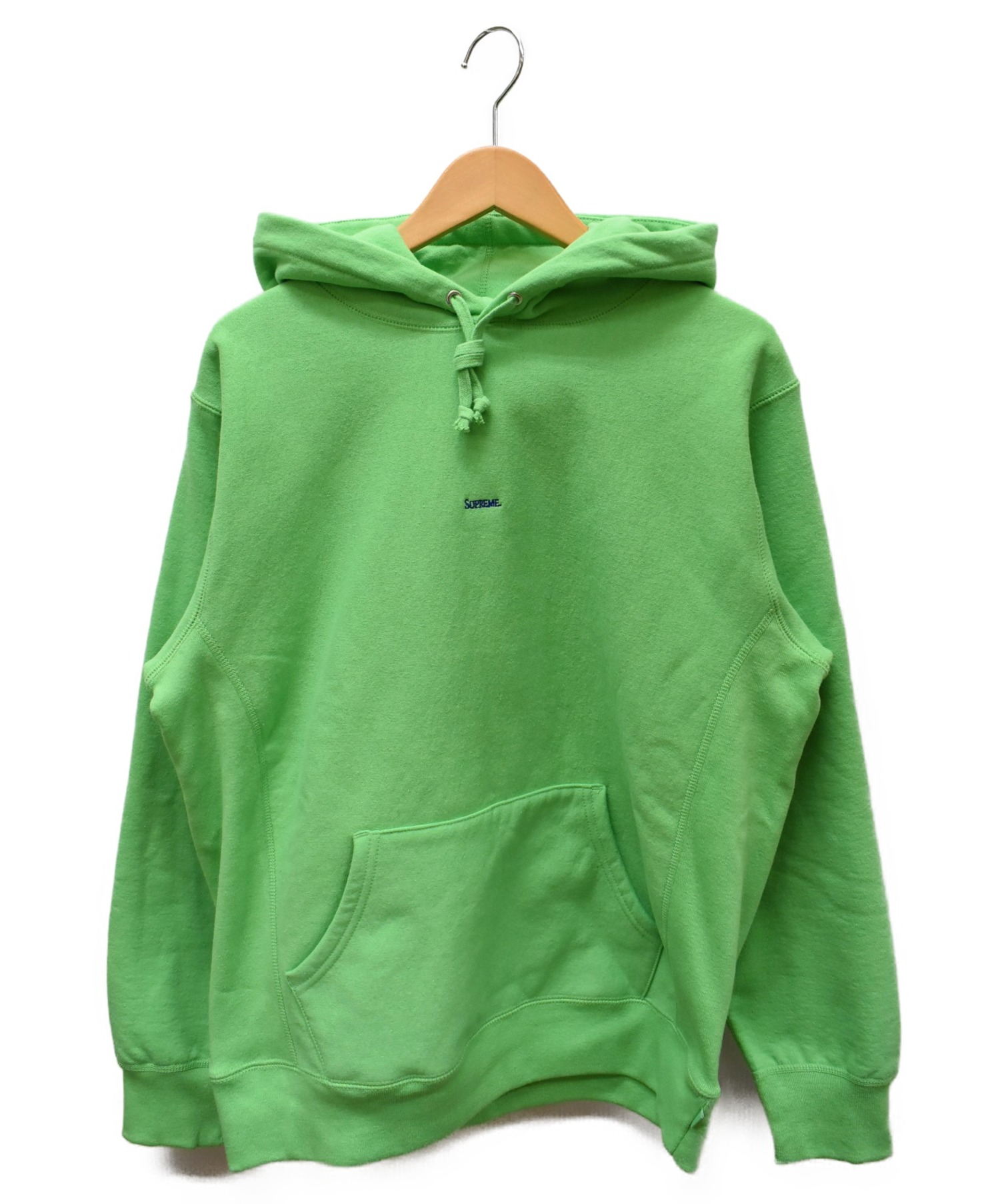 supreme micro logo hoodie