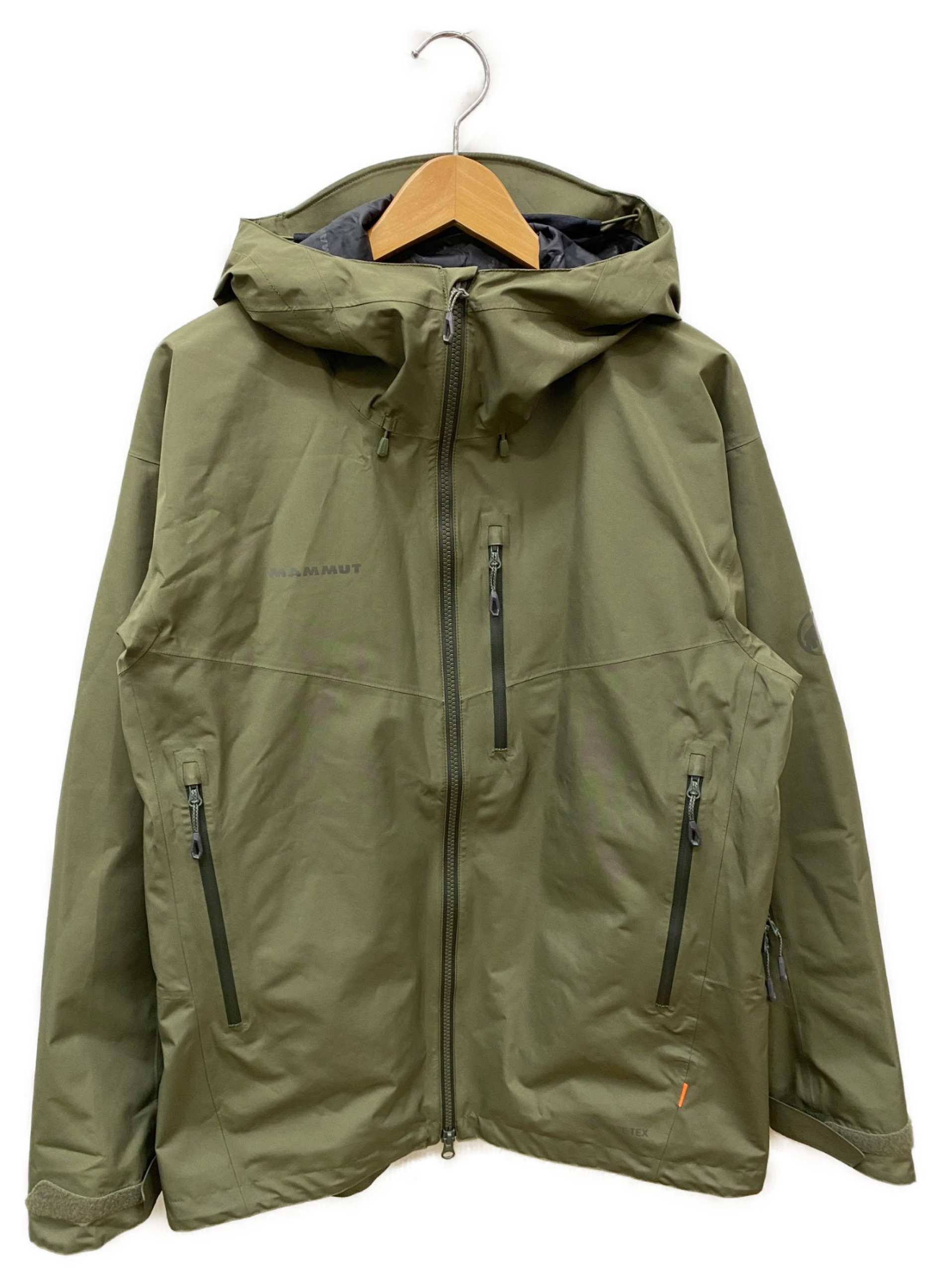 【中古・古着通販】MAMMUT (マムート) Ayako Pro HS Hooded Jacket AF カーキ サイズ:XL｜ブランド・古着