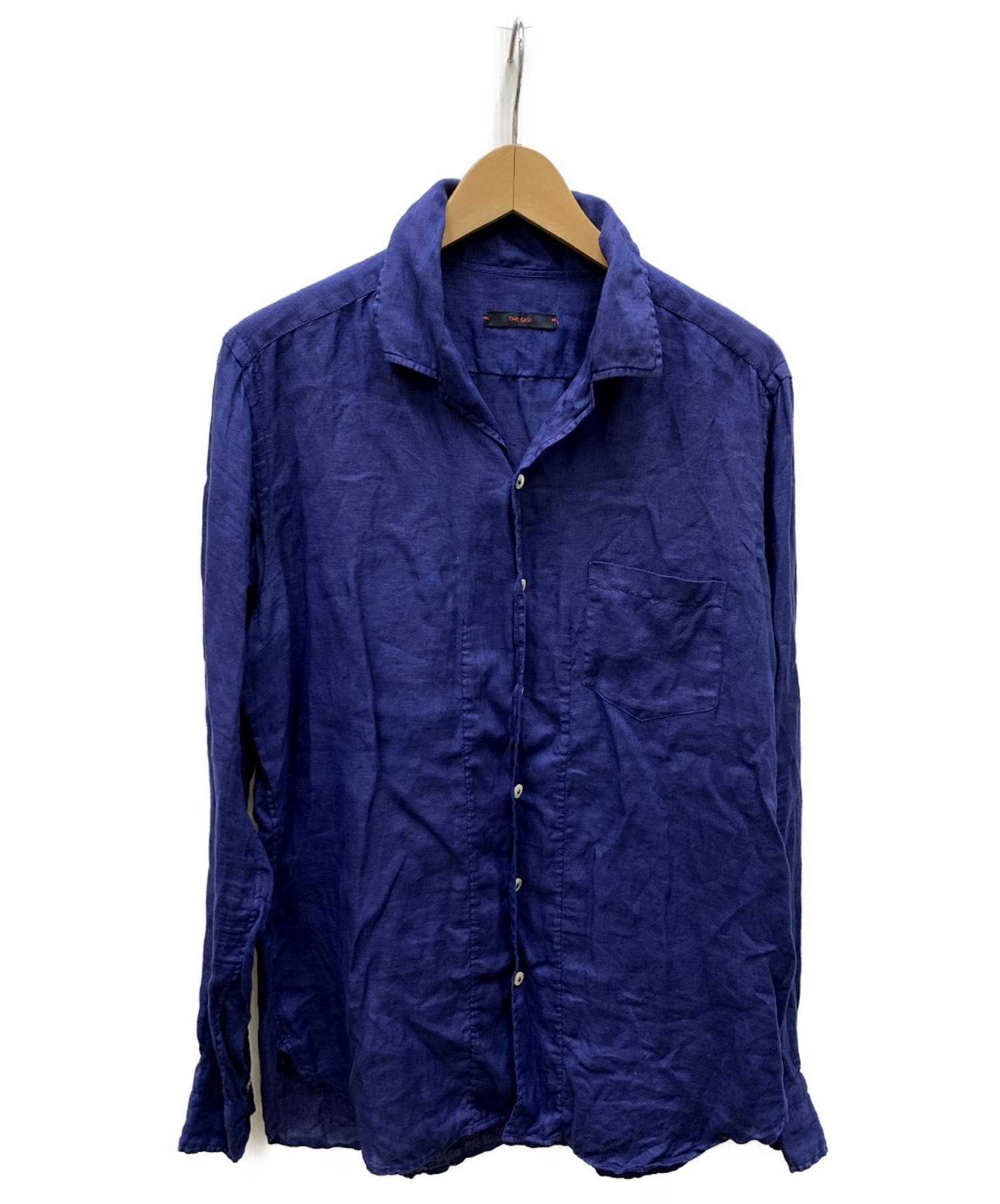 中古 古着通販 The Gigi ザ ジジ リネンシャツ ブルー サイズ Size 4 ブランド 古着通販 トレファク公式 Trefac Fashion