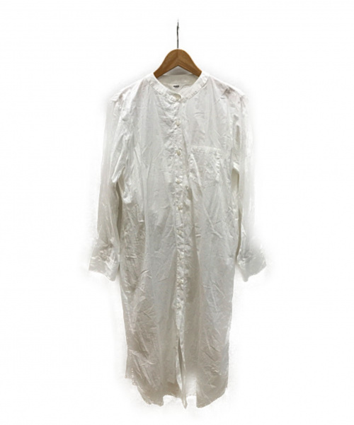 emmi atelier（エミアトリエ）emmi atelier (エミアトリエ) ロングルーズシャツワンピース ホワイト サイズ:SIZE 1の古着・服飾アイテム