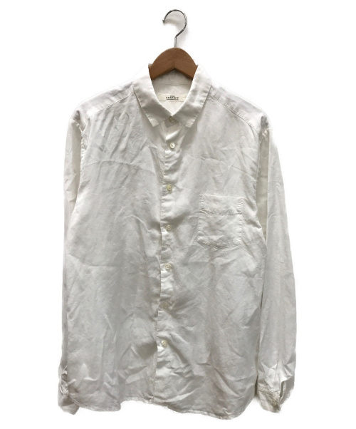 nestrobe confect（ネストローブ コンフェクト）nestrobe confect (ネストローブ コンフェクト) リネンシャツ ホワイト サイズ:SIZE 4の古着・服飾アイテム