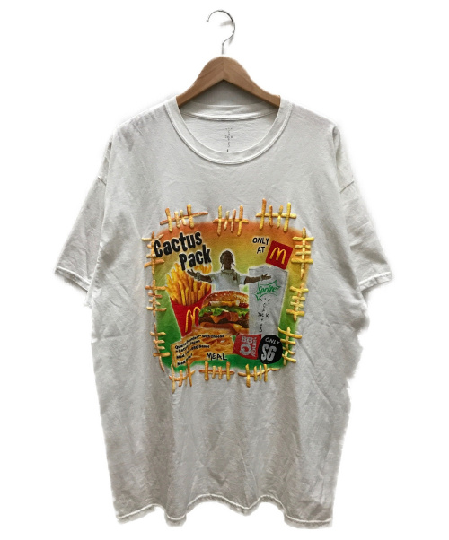 cactus jack（カクタス・ジャック）cactus jack (カクタス ジャック) プリントTシャツ ホワイト サイズ:Lの古着・服飾アイテム