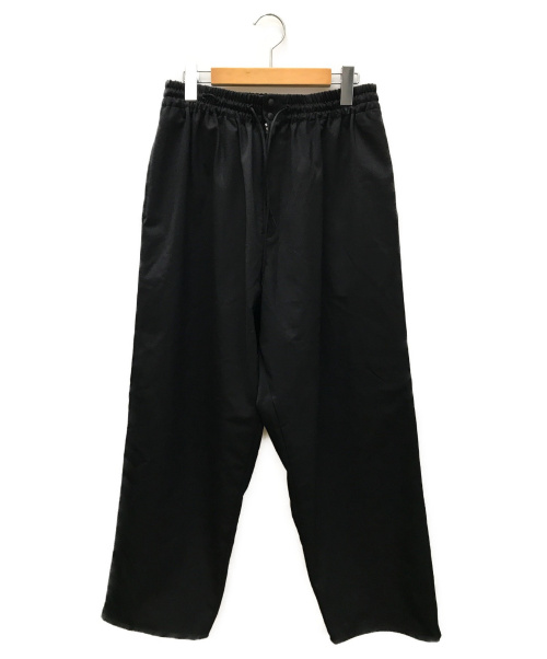 Y-3（ワイスリー）Y-3 (ワイスリー) イージーワイドパンツ ブラック サイズ:S CLASSIC REFINED WOOL STRECH CROPPED WIDE LEG PANTSの古着・服飾アイテム