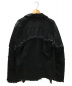 DIESEL (ディーゼル) レイヤードデニムジャケット ブラック サイズ:xs：9800円
