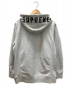 SUPREME×INDEPENDENT (シュプリーム×インディペンデント) プルオーバーパーカー グレー サイズ:Medium Hooded Sweatshirt：9800円