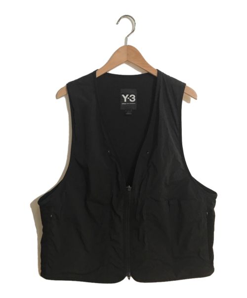 Y-3（ワイスリー）Y-3 (ワイスリー) M TRAVEL REVERSIBLE VEST ブラック サイズ:Ｌの古着・服飾アイテム