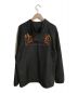 THRASHER (スラッシャー) フーテッド刺繍コーチジャケット ブラック サイズ:XL：4800円