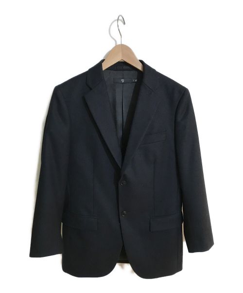 +J（プラスジェイ）+J (プラスジェイ) ウールテーラードジャケット ブラック サイズ:Sの古着・服飾アイテム