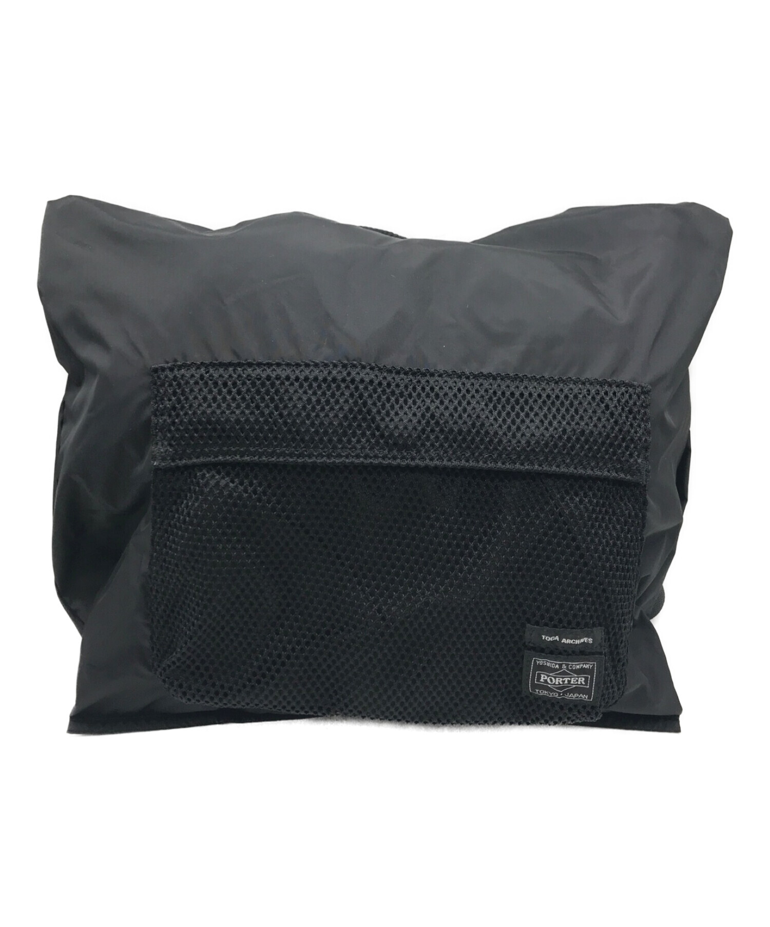 TOGA×PORTER (トーガ × ポーター) Packable bag / パッカブルバッグ ブラック