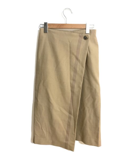 RITO（リト）RITO (リト) ラップタイトロングスカート ブラウン サイズ:36の古着・服飾アイテム