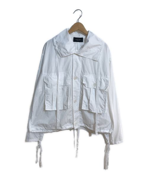 UNUSED（アンユーズド）UNUSED (アンユーズド) 22SS NYLON POCKET JACKET / ナイロンポケットジャケット ホワイト サイズ:SIZE 3の古着・服飾アイテム