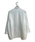 BLURHMS (ブラームス) High Count Chambray Pullover Washed Shirtハイカウントシャンブレーウォッシュドシャツ ホワイト サイズ:3：17800円