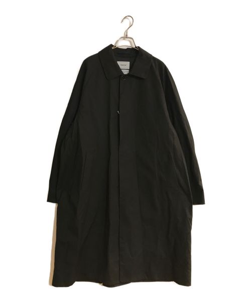 YAECA（ヤエカ）YAECA (ヤエカ) SOUTIEN COLLAR COAT/ステンカラーコート ネイビー サイズ:LARGEの古着・服飾アイテム