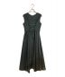 AIMER (エメ) サテンタックアシンメトリースカートドレス グリーン サイズ:SIZE M：5800円