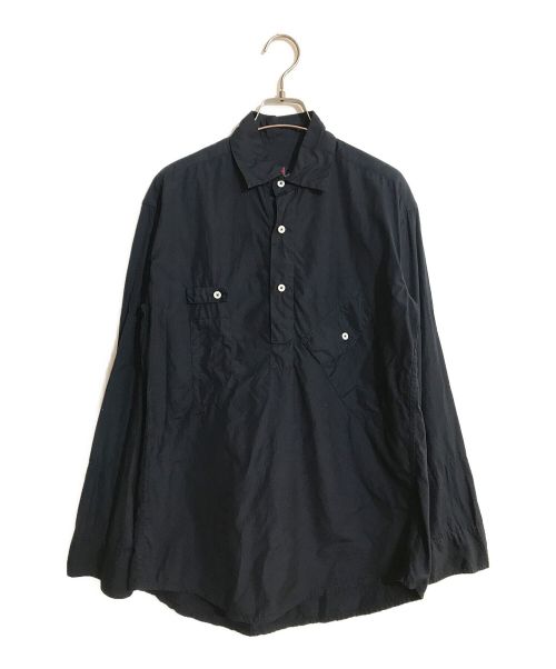 HAWKWOOD MERCANTILE（ホークウッドマーカンタイル）HAWKWOOD MERCANTILE (ホークウッドマーカンタイル) Rigger Shirt ネイビー サイズ:SIZE XSの古着・服飾アイテム