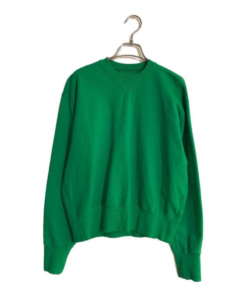 kaiko（カイコー）KAIKO (カイコー) HEAVYWEIGHT SWEAT SHIRT/ヘビーウェイトスウィートシャツ グリーン サイズ:1の古着・服飾アイテム