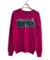 KOLOR（カラー）の古着「Uneven パッチ セーター/アンイーブンパッチセーター」｜ピンク