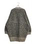 08sircus (ゼロエイトサーカス) Wool Cotton melange dolman sweater/ウール コットン メランジ ドルマン セーター ブラック×アイボリー サイズ:SIZE 5：42800円
