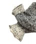 中古・古着 08sircus (ゼロエイトサーカス) Wool Cotton melange dolman sweater/ウール コットン メランジ ドルマン セーター ブラック×アイボリー サイズ:SIZE 5：42800円