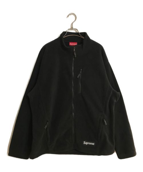 SUPREME（シュプリーム）Supreme (シュプリーム) polartec zip jacket/ポーラテックジップジャケット ブラック サイズ:SIZE XLの古着・服飾アイテム
