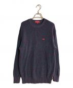 SUPREMEシュプリーム）の古着「Melange Rib Knit Sweater/メランジ リッド ニット セーター」｜パープル