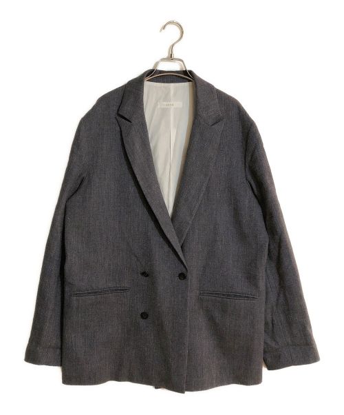 seya.（セヤ）seya. (セヤ) ビッグダブルジャケット グレー サイズ:SIZE Lの古着・服飾アイテム