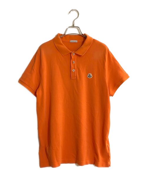 MONCLER（モンクレール）MONCLER (モンクレール) ポロシャツ オレンジ サイズ:SIZE XLの古着・服飾アイテム