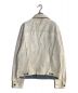 DIESEL (ディーゼル) ペイント加工デニムジャケット ホワイト サイズ:XL：14000円