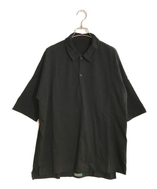 CASEY CASEY（ケーシーケーシー）CASEY CASEY (ケーシーケーシー) EQUEURE POLO SHIRTS ブラック サイズ:SIZE Sの古着・服飾アイテム