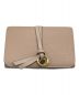 Chloe（クロエ）の古着「Alphabet Compact Wallet In Grained & Smooth Calfskin 