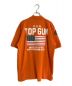 AVIREX (アヴィレックス) TOP GUN FLAG/トップガンフラッグポロシャツ オレンジ サイズ:SIZE XL：3980円