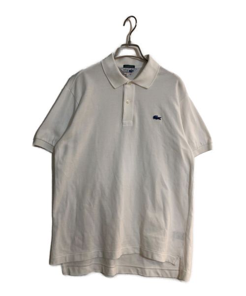 LACOSTE（ラコステ）LACOSTE (ラコステ) ドロップテイル ポロシャツ ホワイト サイズ:4の古着・服飾アイテム