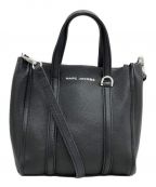 MARC JACOBSマーク ジェイコブス）の古着「THE TAG TOTE 21 2WAYバッグ」｜ブラック
