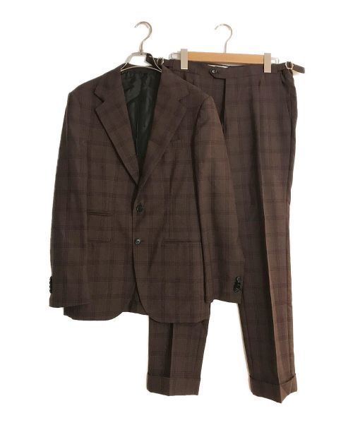 Errico Formicola（エリコフォルミコラ）Errico Formicola (エリコフォルミコラ) セットアップスーツ ブラウン サイズ:SIZE 46の古着・服飾アイテム